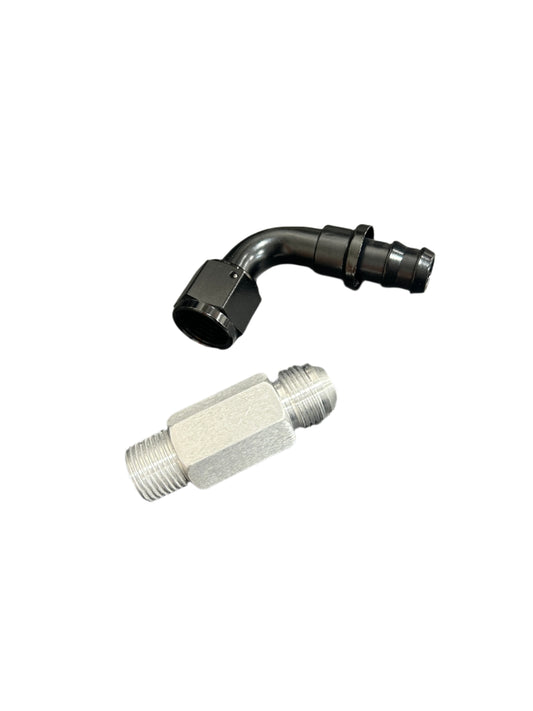 CR2 35801 Billet Heater Core Coolant Barb for 2007.5+ 6.7 Cummins